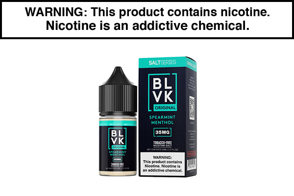 ORIGINAL SPEARMINT ICE BY BLVK MINT SALT 30ML