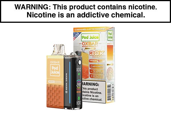 Oxbar X Pod Juice Magic Maze 2.0 Disposable Vape 30,000 Puffs Oxbar X Pod Juice Magic Maze 2.0 Disposable Vape 30,000 Puffs