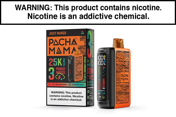 PACHAMAMA 25K DISPOSABLE VAPE - 25000 PUFFS PACHAMAMA 25K DISPOSABLE VAPE - 25000 PUFFS