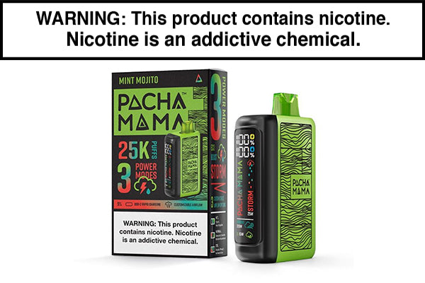 PACHAMAMA 25K DISPOSABLE VAPE - 25000 PUFFS PACHAMAMA 25K DISPOSABLE VAPE - 25000 PUFFS