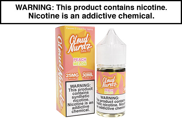 PEACH MELON BY CLOUD NURDZ SALT 30ML