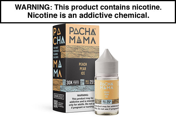 PEACH PEAR ICE BY PACHAMAMA PLUS METATINE 30ML