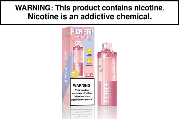PICA BAR LUCID 35K DISPOSABLE POD Straw Banana