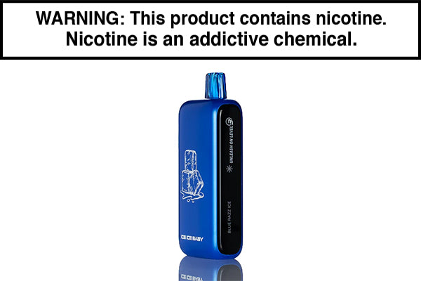 PILLOW TALK IC40000 DISPOSABLE VAPE - 40000 PUFFS Blue Razz Ice
