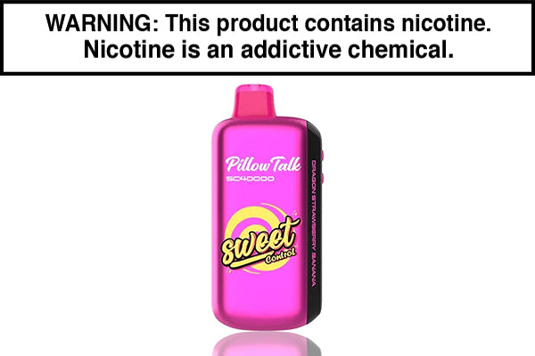 PILLOW TALK SC40000 DISPOSABLE VAPE - 40000 PUFFS Dragon Strawberry Banana