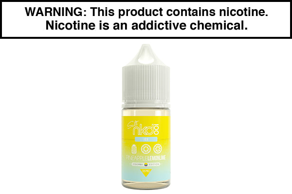 PINEAPPLE LEMON LIME ICE BY NAKED SALT COLOMBIA EDITION 30ML