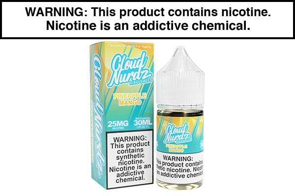 PINEAPPLE MANGO ICED BY CLOUD NURDZ SALT 30ML