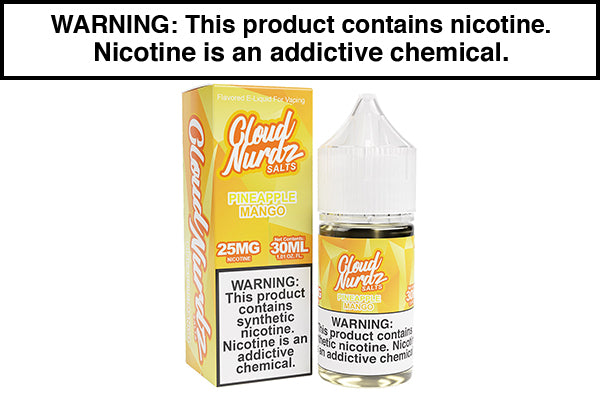 PINEAPPLE MANGO BY CLOUD NURDZ SALT 30ML