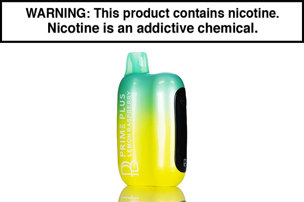 PRIME PLUS 26K DISPOSABLE VAPE - 26,000 PUFFS Lemon Raspberry