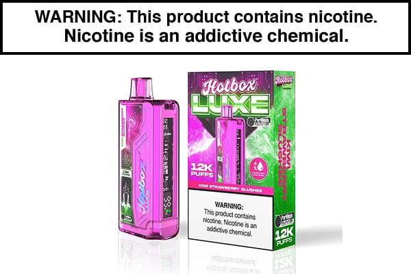 PUFF HOTBOX LUXE 20ML 12000 PUFF DISPOSABLE VAPE PUFF HOTBOX LUXE 20ML 12000 PUFF DISPOSABLE VAPE