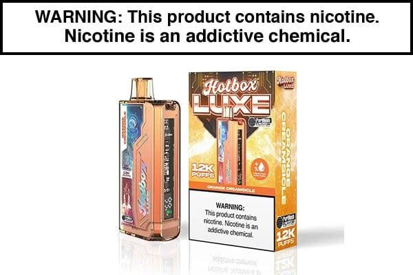 PUFF HOTBOX LUXE 20ML 12000 PUFF DISPOSABLE VAPE PUFF HOTBOX LUXE 20ML 12000 PUFF DISPOSABLE VAPE