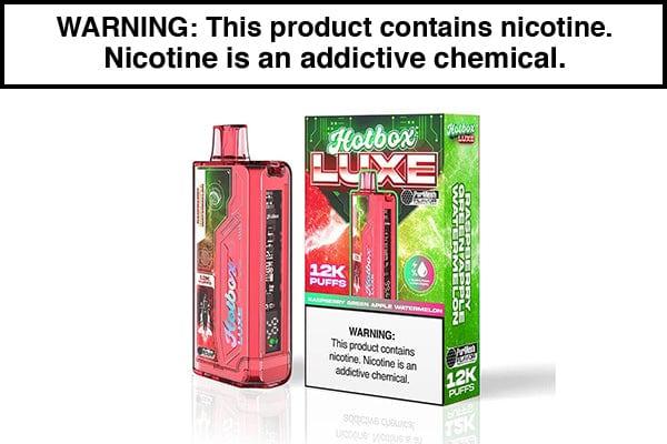 PUFF HOTBOX LUXE 20ML 12000 PUFF DISPOSABLE VAPE PUFF HOTBOX LUXE 20ML 12000 PUFF DISPOSABLE VAPE