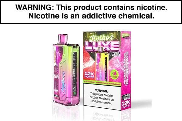PUFF HOTBOX LUXE 20ML 12000 PUFF DISPOSABLE VAPE PUFF HOTBOX LUXE 20ML 12000 PUFF DISPOSABLE VAPE