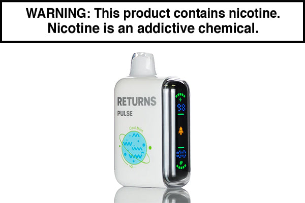 PULSE RETURNS 15K DISPOSABLE VAPE - 15,000 PUFFS Cool Mint
