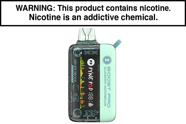 PYNE POD BOOST PRO 20K DISPOSABLE VAPE - 20,000 PUFFS Blueberry Watermelon