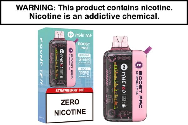 PYNE POD BOOST PRO 20K ZERO NIC DISPOSABLE VAPE - 20,000 PUFFS 