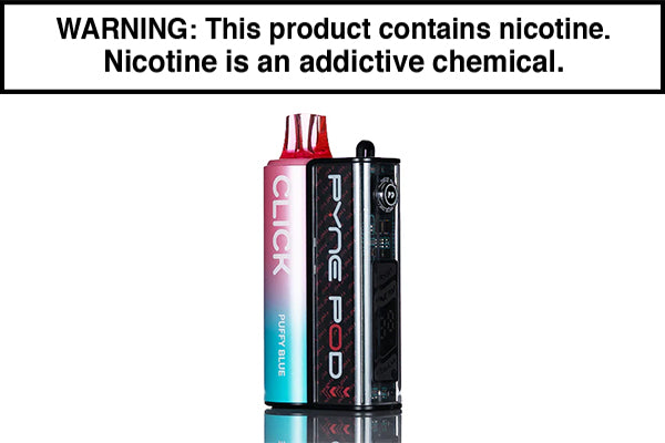 PYNE POD CLICK 40K DISPOSABLE VAPE KIT - 40,000 PUFFS Puffy Blue