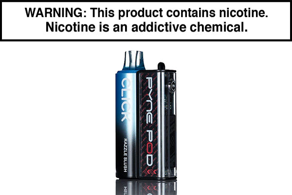 PYNE POD CLICK 40K DISPOSABLE VAPE KIT - 40,000 PUFFS Razzle Slush
