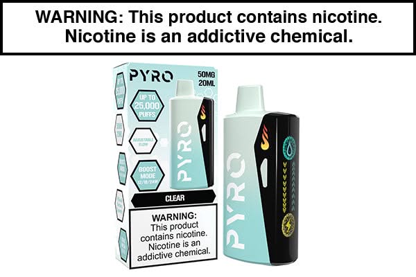 cookies vape disposable nicotine PYRO BOOST DISPOSABLE VAPE