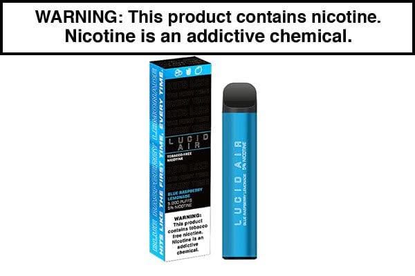 Lucid AIR Disposable Vape 16.7mL 7000 Puffs - $12.90 Lucid AIR Disposable Vape 16.7mL 7000 Puffs - $12.90