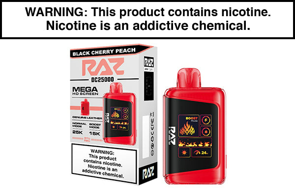 RAZ DC25000 DISPSOABLE VAPE - 25,000 Puffs