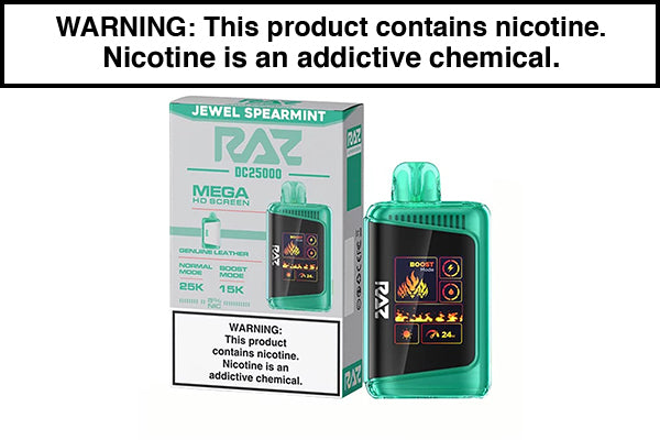 RAZ DC25000 DISPSOABLE VAPE - 25,000 Puffs