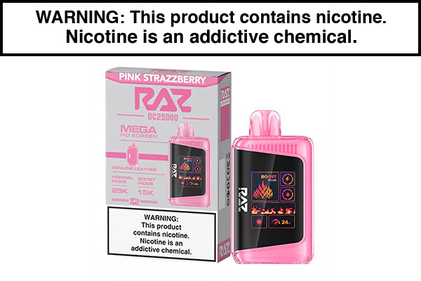 RAZ DC25000 DISPSOABLE VAPE - 25,000 Puffs