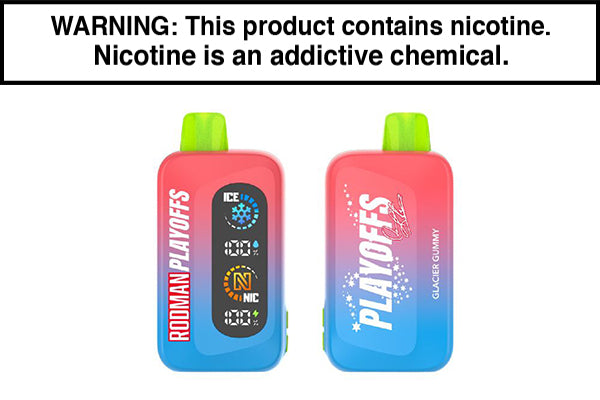 RODMAN PLAYOFFS DISPOSABLE VAPE - 50,000 PUFFS Glacier Gummy