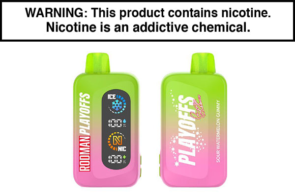 RODMAN PLAYOFFS DISPOSABLE VAPE - 50,000 PUFFS Sour Watermelon Gummy