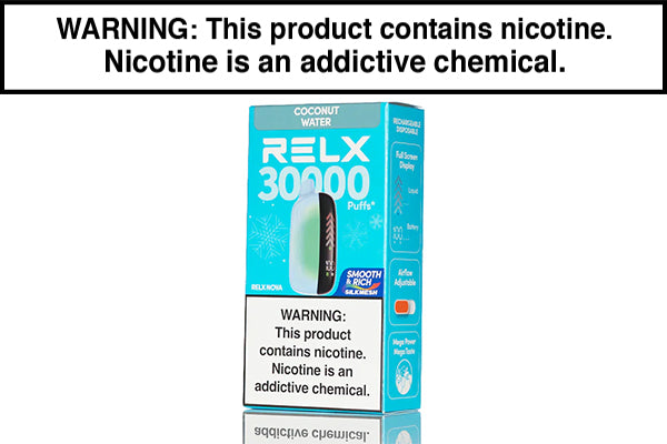 RELX NOVA 30K DISPOSABLE VAPE - 30,000 PUFFS Coconut Water