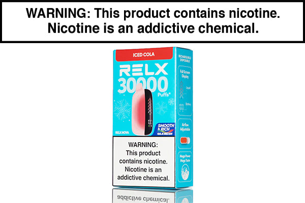 RELX NOVA 30K DISPOSABLE VAPE - 30,000 PUFFS Iced Cola