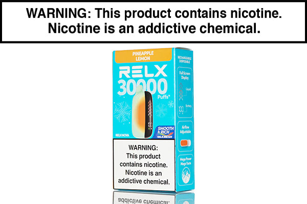 RELX NOVA 30K DISPOSABLE VAPE - 30,000 PUFFS Pineapple Lemon