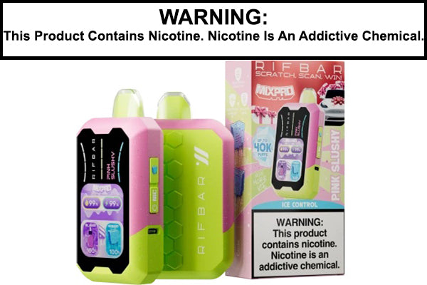RIFBAR MIXPRO 40K DISPOSABLE VAPE - 40,000 PUFFS RIFBAR MIXPRO 40K DISPOSABLE VAPE - 40,000 PUFFS
