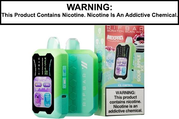 RIFBAR MIXPRO 40K DISPOSABLE VAPE - 40,000 PUFFS RIFBAR MIXPRO 40K DISPOSABLE VAPE - 40,000 PUFFS