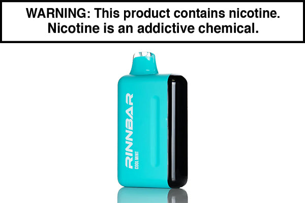 RINNBAR 50K DISPOSABLE VAPE - 50,000 PUFFS Cool Mint