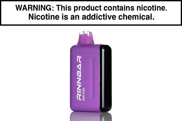 RINNBAR 50K DISPOSABLE VAPE - 50,000 PUFFS Grape Slush