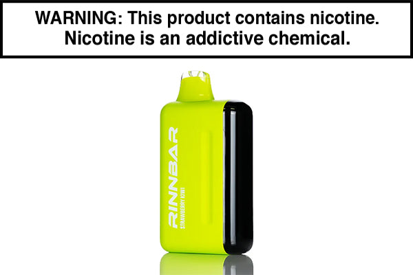 RINNBAR 50K DISPOSABLE VAPE - 50,000 PUFFS Strawberry Kiwi