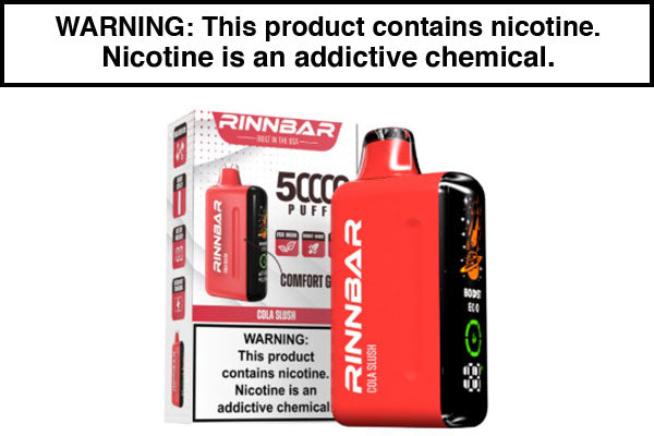 RINN BAR DISPOSABLE VAPE - 50,000 PUFFS
