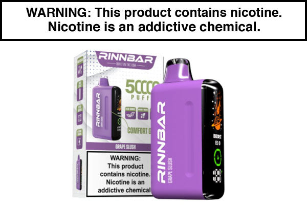 RINN BAR DISPOSABLE VAPE - 50,000 PUFFS