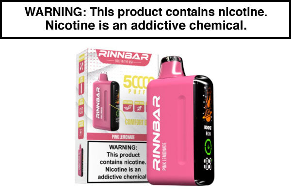 RINN BAR DISPOSABLE VAPE - 50,000 PUFFS