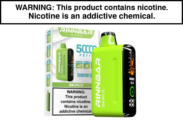 RINN BAR DISPOSABLE VAPE - 50,000 PUFFS