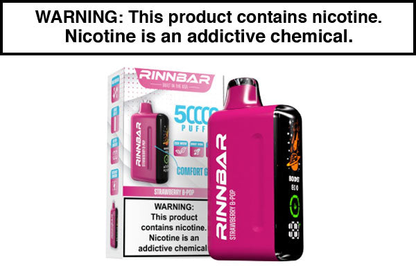 RINN BAR DISPOSABLE VAPE - 50,000 PUFFS