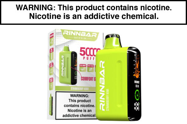 RINN BAR DISPOSABLE VAPE - 50,000 PUFFS