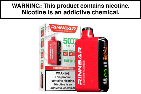 RINN BAR DISPOSABLE VAPE - 50,000 PUFFS