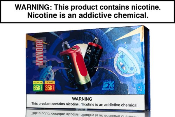RODMAN MVP 65K DISPOSABLE VAPE GIFT BOX