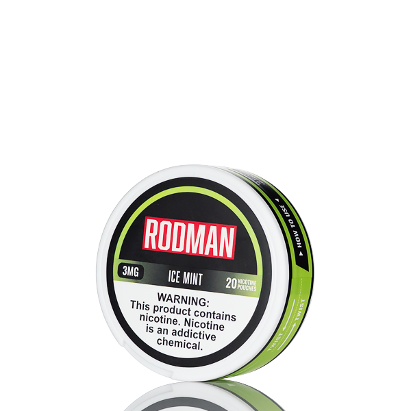 Rodman Nicotine Pouches | Tobacco Free - Vape Juice