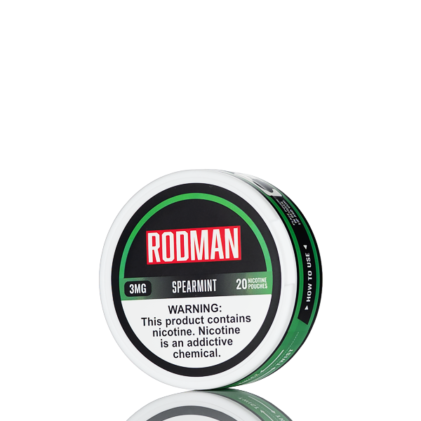 Rodman Nicotine Pouches | Tobacco Free - Vape Juice
