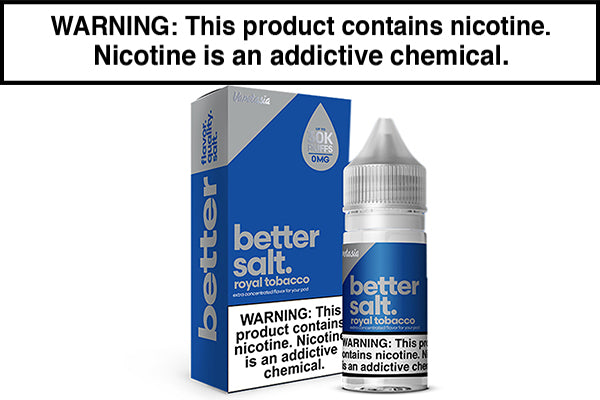ROYAL TOBACCO BY VAPETASIA BETTER SALT 30ML