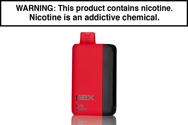 SBX 25K DISPOSABLE VAPE - 25,000 PUFFS Ripe Apple