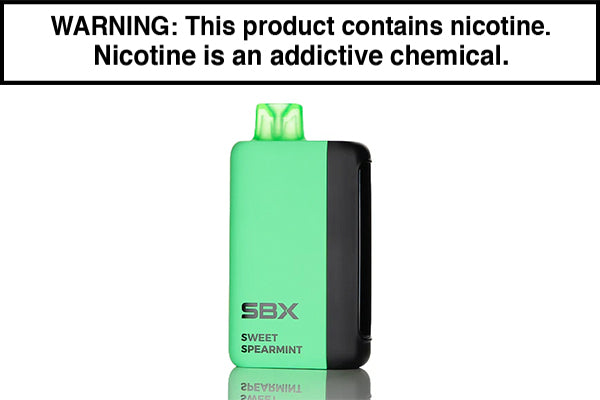 SBX 25K DISPOSABLE VAPE - 25,000 PUFFS Sweet Peppermint